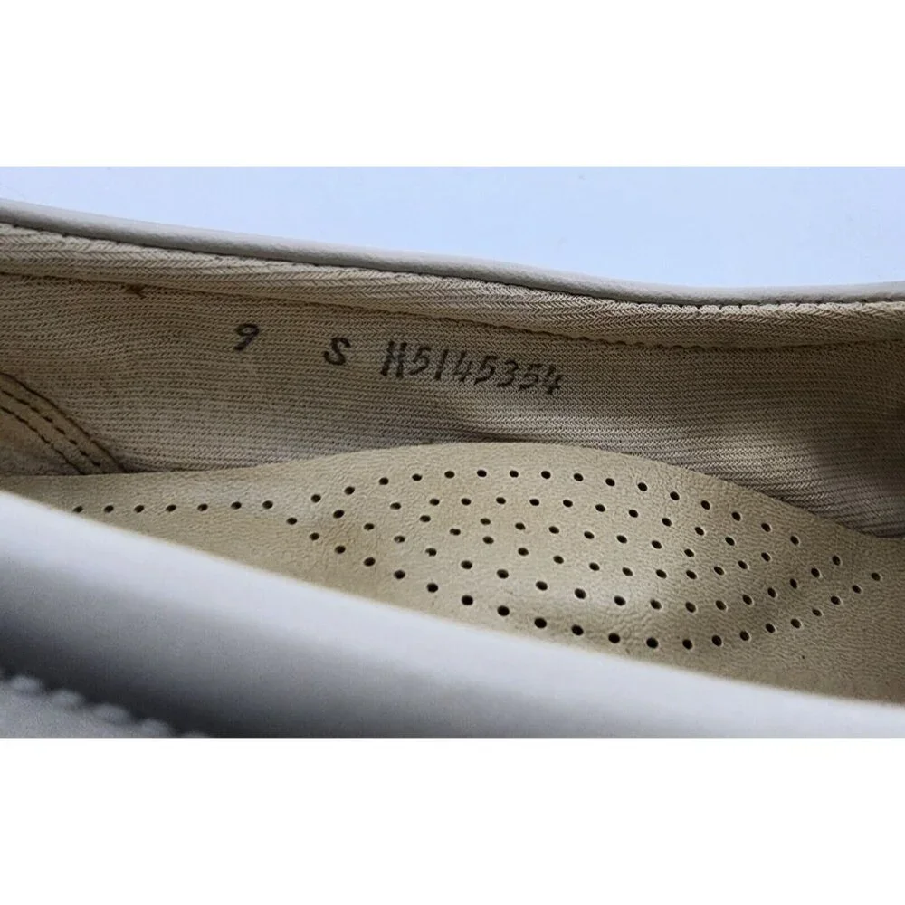 SAS Women's‎ Easier Bone Moc Toe Loafer Slip On Tripad Comfort Shoes Size 9 S